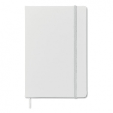 Logo trade promotional merchandise photo of: A5 notebook 96 plain sheets
