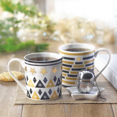Logo trade promotional gifts picture of: Mug mini plate filter in box