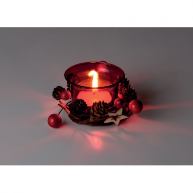 Logo trade promotional products image of: Christmas candle holder