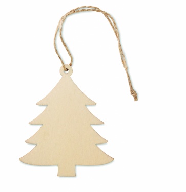 Logotrade advertising product picture of: Wooden Tree shaped hanger