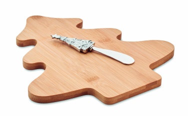 Logo trade corporate gift photo of: Cheese board set in bamboo Essen