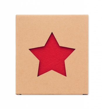 Logo trade promotional giveaways image of: RPET 4 felt coaster set