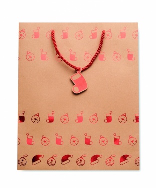 Logotrade business gifts photo of: Gift paper bag with pattern