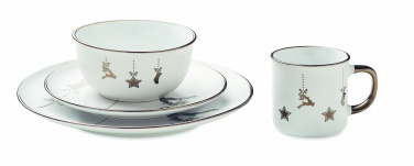 Logotrade corporate gift picture of: 4 piece ceramic place setting
