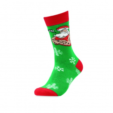 Logo trade promotional merchandise photo of: Pair of Christmas socks M