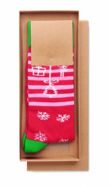 Logo trade promotional items picture of: Pair of Christmas socks L