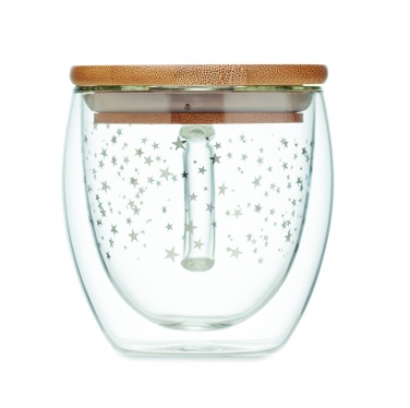 Logo trade corporate gift photo of: Double wall borosilicate mug