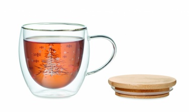 Logotrade advertising product picture of: Double wall borosilicate mug