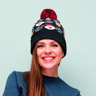 Logotrade advertising product picture of: Christmas knitted beanie