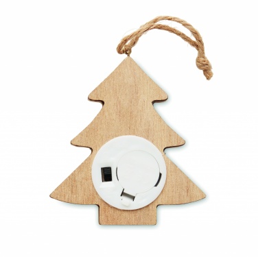 Logo trade promotional merchandise photo of: Wooden weed tree with lights