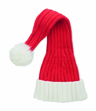 Logo trade advertising products image of: Long Christmas knitted beanie