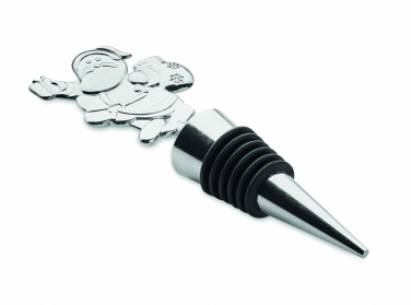 Logo trade promotional items image of: Bottle stopper Christmas motif