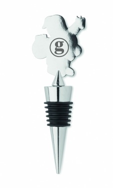 Logo trade promotional products picture of: Bottle stopper Christmas motif