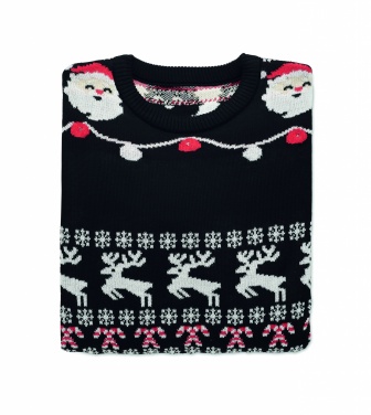 Logo trade corporate gifts picture of: Christmas LED sweater S/M