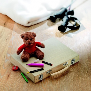 Logo trade promotional item photo of: Artist's set in wooden box