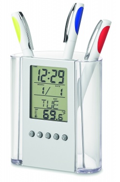 Logo trade corporate gifts picture of: Pen holder with calendar