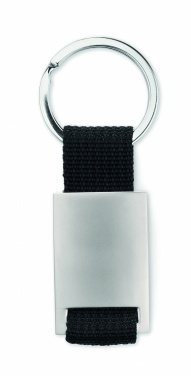 Logotrade promotional item image of: Metal rectangular key ring Espoo