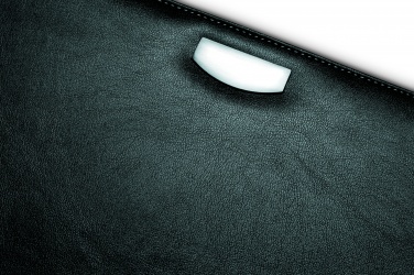 Logo trade promotional products picture of: PU portfolio w/ 20 pages bloc