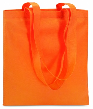 Logo trade promotional merchandise image of: 80gr/m² nonwoven shopping bag