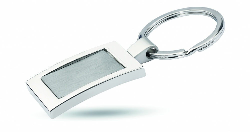Logotrade promotional giveaway image of: Metal key ring Turku