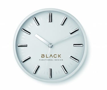 Logo trade promotional merchandise photo of: Round shape wall clock