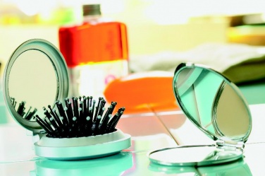 Logotrade promotional giveaway picture of: Foldable brush/mirror