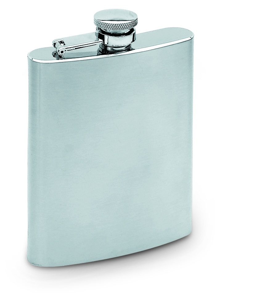 Logo trade promotional gifts picture of: Slim hip flask 200ml