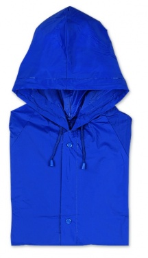 Logo trade business gifts image of: PVC raincoat with hood
