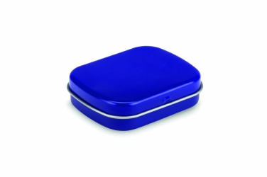 Logo trade promotional gifts picture of: Easy tin silver w/mints