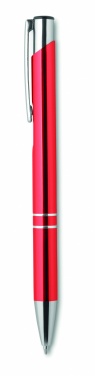 Logo trade promotional item photo of: Push button pen with black ink