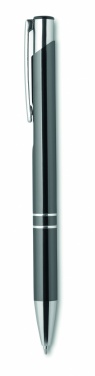 Logo trade promotional product photo of: Push button pen with black ink