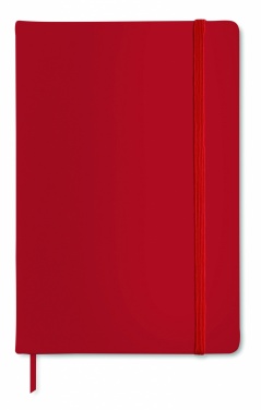 Logo trade promotional giveaways image of: A5 notebook 96 lined sheets