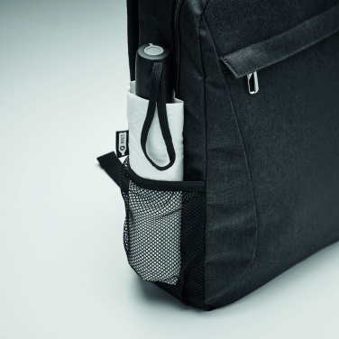 Logotrade promotional gift image of: 600D RPET laptop backpack