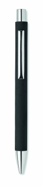 Logo trade advertising products image of: Recycled paper push ball pen