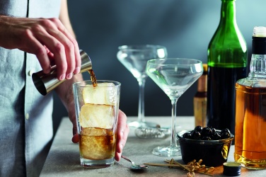 Logo trade business gift photo of: Stainless steel jigger