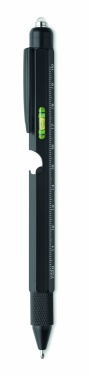 Logotrade promotional items photo of: Spirit level pen with ruler