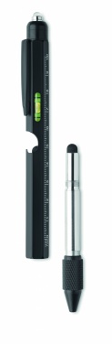Logotrade business gift image of: Spirit level pen with ruler
