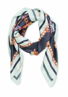 Logo trade promotional gifts image of: Shawl recycled satin polyester