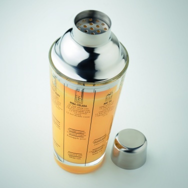 Logotrade promotional merchandise photo of: Glass cocktail shaker 400 ml