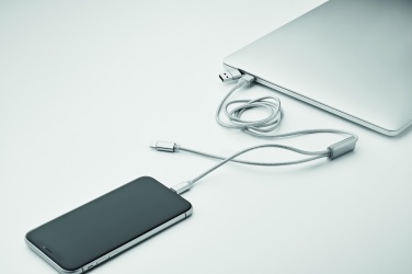 Logotrade promotional merchandise photo of: 2 in 1 long charging cable