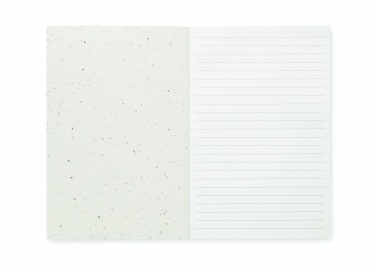 Logo trade corporate gift photo of: A5 seed paper cover notebook