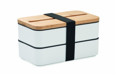 Logo trade business gift photo of: Recycled PP lunch box
