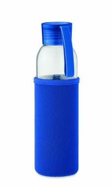 Logo trade promotional giveaway photo of: Recycled glass bottle 500 ml