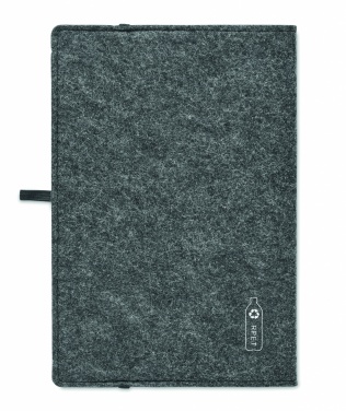 Logotrade business gifts photo of: A5 notebook RPET felt