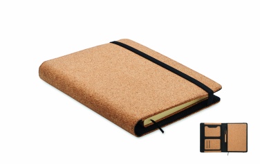 Logo trade advertising products picture of: A5 portfolio in cork