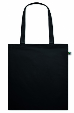 Logo trade promotional merchandise photo of: Fairtrade shopping bag140gr/m²