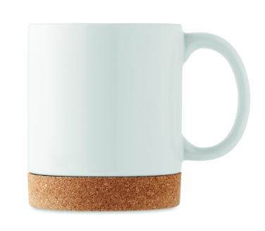 Logotrade promotional giveaway picture of: Sublimation ceramic cork mug
