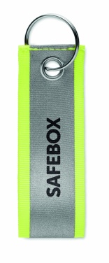 Logo trade advertising product photo of: Reflective key ring Reflekey