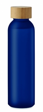 Logo trade corporate gifts image of: Frosted glass bottle 500ml