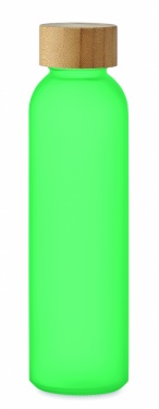 Logotrade corporate gift picture of: Frosted glass bottle 500ml